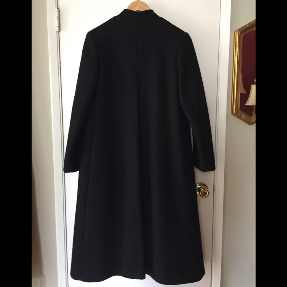 classic Vintage wool coat retro style traditional mid century